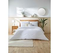 Night Lark - Couette sans Housse - 10,5 tog - Collection gaufrée en Coton Naturel - Literie de Luxe - Lavable en Machine - Blanc