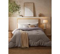 Night Lark - Couette sans Housse de Couette - Collection Tissage Doux - Literie de Luxe Douce au Toucher - Lavable en Machine - Hypoallergénique (Gris Pierre, tog 10,5 - Lit Simple)