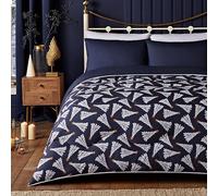 Night Lark Parure de lit sans Housse de Couette et taie d'oreiller - 10,5 tog - King - Motif Arbres festifs - Literie de Luxe - Hypoallergénique - Lavable en Machine
