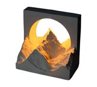 Night Light, Bedside Lamp, Plaster Creative Decor, Soft Ambient Table Lighting, Relaxing Scent Diffuser Design with Warm Glow for Adults Teen Kids Bedroom Sleep Room, 5x2.68 Inches