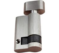 Nightlatch, bouton à molette, serrures à barillet de porte, serrure à cylindre euro, cylindre de serrure standard de 45 mm, demi-cylindre à poussée simple, ouverture avec bouton, serrure à barillet de
