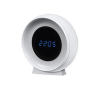 NIGHTLUX réveil numérique - veilleuse blanc 0.3W 5lm}