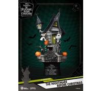 Nightmare Before Christmas D-stage Pvc Diorama Jack's Haunted House 15 Cm Beast