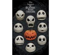 Nightmare Before Christmas - Many Faces of Jack - 61x91,5cm AFFICHE / POSTER G