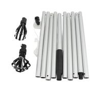 Niiyen Outil de Suppression d'Ampoule Changeur d'Ampoule de Plafond Haut avec Ventouse de Panier Tige Télescopique en Aluminium Ensemble d'Outils de Suppression d'Ampoule pour