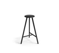 Nikari Linea Collection Perch Tabouret de Bar Haut Chêne Teinté Noir