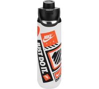 NIKE 9341/83 Nike SS Recharge Chug Bottl 114 blanc/noir/orange de sécurité
