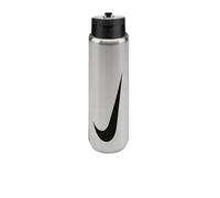 Nike Stainless Steel Recharge Straw Bottle (24oz) - SU26 in Silver