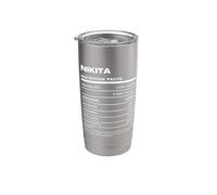 Nikita Valeur Nutritive Nom Drôle Gobelet isotherme en acier inoxydable double paroi
