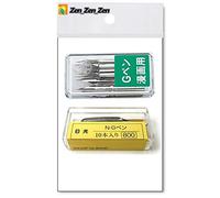 Nikko G Pen Lot de 10 plumes + 10 plumes Zebra G Pen et papier antirouille inclus