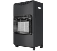 Niklas Poêle à gaz infrarouge 4200W Gris anthracite 120 m3 Chauffage d'appoint