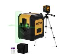 Nikotek Niveau Laser Auto-nivelant Faisceau Horizontal et Vertical Laser Croisé pour la Décoration de La Maison, Pochette de Transport, Batterie Incluse (VertGT)
