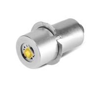 Nikou Ampoule Lampe de Poche - Ampoules de Rechange P13.5S 3W Ampoule de Mise à Niveau pour Lampe Torche MagLite (Taille : Warm White 4~12V)