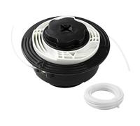 Nikou Autocut C6-2 Tête de débroussailleuse pour débroussailleuse Stihl FS38 FS40 FS45 FS46 FS50 FSE60 FSE71 FSE81 Tête de rechange en plastique 4006 710 2126 Compatible avec tonte et coupe