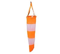 Nikou Girouette en Nylon, Manche à Vent Sac de Mesure du Vent Fluo pour l'extérieur(0.8m)
