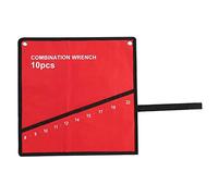 Nikou Pochette Pour Clé Rouge, Sac Suspendu à Double Usage Avec Double Ouverture, Sac de Rangement Pour Outils, Adapté au Stockage de DifféRentes Tailles de CléS, Tournevis, Pinces et Autres Outils