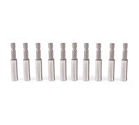 Nikou Porte Embout Visseuse, 10Pcs Tournevis Bit Holder Magnétique Tournevis Extension Drill Socket Bit Holder 1/4" Hex Power Tools