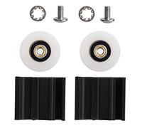Nikou Roues de Porte de Serre de 22 mm, Remplacement de Rouleau de Porte de Jardin Kits de Remplacement de Roue de Portes de Serre Roulette Porte Coulissante de Halls Accessoires