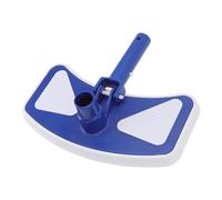 Nikou Tête d'aspirateur pour Piscine, Brosse avec Raccord de Tuyau Ø 31 mm | Aspirateur Brosse Fond Piscine, Plastique Tête de Balai Lesté Aspirant, Nettoyage pour Piscine Hors-Sol et Enterrée