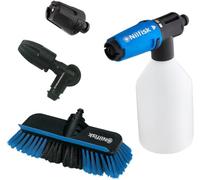 Nilfisk Nettoyage de Voiture avec Accessoires pour Nettoyeur Haute Pression - Pulvérisateur Super Mousse + Brosse + Buse Voiture + Buse sous Châssis
