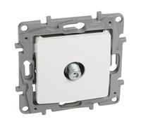Prise antenne TV NILOE type F 1 dB blanc 764550