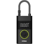 Nilox Pompe à air NXAIRPUMP – Mini compresseur portable 4000mAh, écran LCD & lampe LED, 10 bar