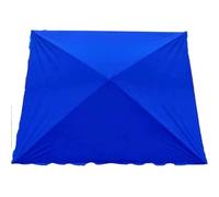 NILZA Rectangulaire Toile De Rechange pour Parasol 4 Baleines 6 Baleines, Auvent De Rechange 3×2m Housse De Rechange pour Parasol, 3×3m (Color : Bevel Umbrella Blue, Size : 2.5x2m)