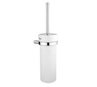 Nimco Bormo - Balayette de toilette avec support, blanc/ chrome BR 11094K-26