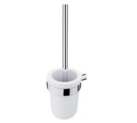 Nimco Bormo - Brosse de toilette avec support mural, chrome BR 11094KU-26