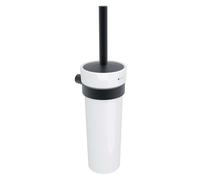 Nimco Bormo - Brosse WC murale avec support, noir mat BRC 11094K-90