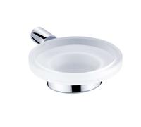 Nimco Bormo - Porte-savon, verre dépoli/chrome BR 11059W-26