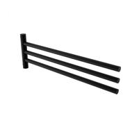 Nimco Bormo - Porte-serviettes, longueur 42 cm, noir mat BRC 11096-3-90
