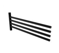 Nimco Bormo - Porte-serviettes, longueur 42 cm, noir mat BRC 11096-4-90