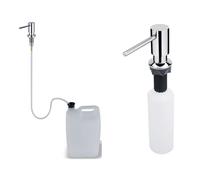 Nimco - Distributeur de désinfectant ou de savon, encastré, 350 ml, chrome UN 4031VH-26