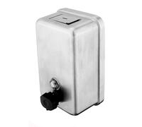 Nimco - Distributeur mural de savon liquide, 1100 ml, acier inoxydable brossé HPM 8131-10