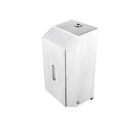 Nimco - Distributeur mural de savon liquide, 800 ml, acier inoxydable brossé HPM 27031-MS-10