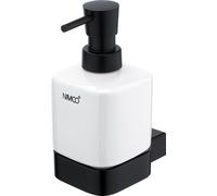 Nimco KIBO Distributeur de savon en céramique noir
