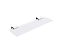Nimco Kibo - Étagère, longueur 40 cm, verre mate/chrome Ki 14091B-40-26
