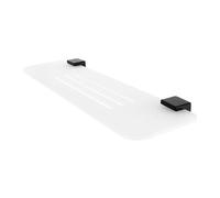 Nimco Kibo - Tablette IXI, longueur 50 cm, plexiglas mat/noir mat Ki-X350-90