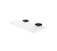 Nimco Kibo - Tablette, longueur 30 cm, verre dépoli/noir mat Ki-14091B-30-90