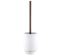 Nimco Lada - Brosse WC sur pied, blanc/cuivre 1094LA-80