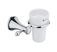 Nimco Lada - Porte brosse à dents et dentifrice, chrome LA 19058KU-26