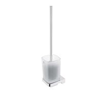 Nimco Maya - Brosse de WC avec suport, verre dépoli/chrome MA 29094CN-26