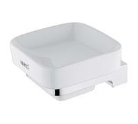 Nimco Maya - Distributeur de savon avec support, céramique blanche/chrome MA 29059K-26