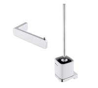 Nimco Maya - Ensemble d'accessoires pour toilettes, chrome MA set-94KN-26