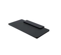 Nimco Maya - Tablette IXI, longueur 20 cm, plexiglas noir MAC X320-C-90