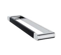 Nimco Nava - Porte-serviettes, longueur 35 cm, noir mat/chrome NA 28035