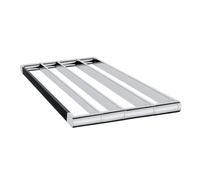 Nimco Nava - Porte-serviettes, longueur 580 mm, noir mat/chrome NA 28062A