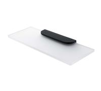 Nimco Nikau - Étagère, 30 cm, verre mat / noir mat NKC 30091B-30-90