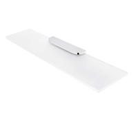 Nimco Nikau - Étagère, longueur 60 cm, verre mat / chrome NK 30091B-60-26